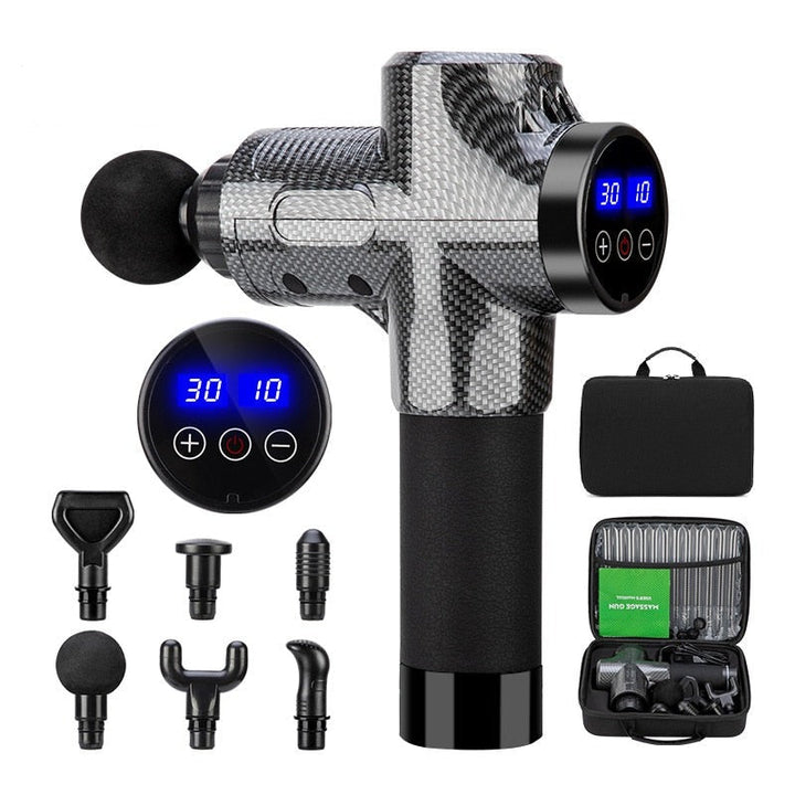 Massage Pro elektrisch kabellos Akku - Massage Gun Muskeln Sport Entspannung Herbst Training
