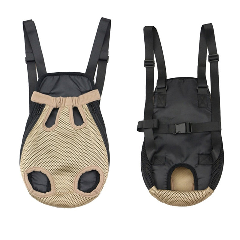 Hundetasche Rucksack Tragetasche - Hundetragetasche für kleine Hunde Welpen Herbst Wandern Reise