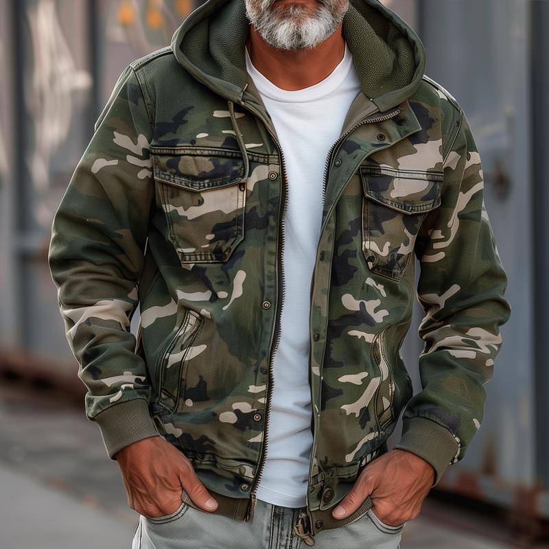 Herren Camouflage Cargo