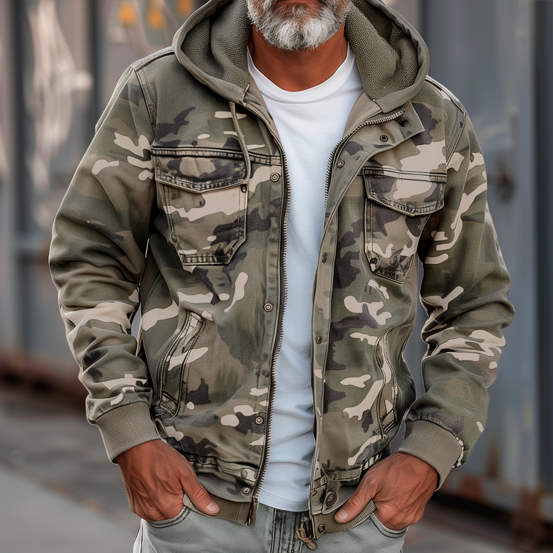 Herren Camouflage Cargo