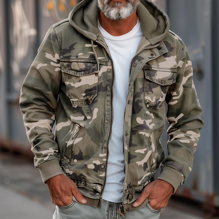 Herren Camouflage Cargo
