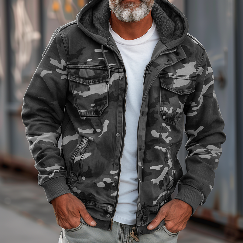 Herren Camouflage Cargo
