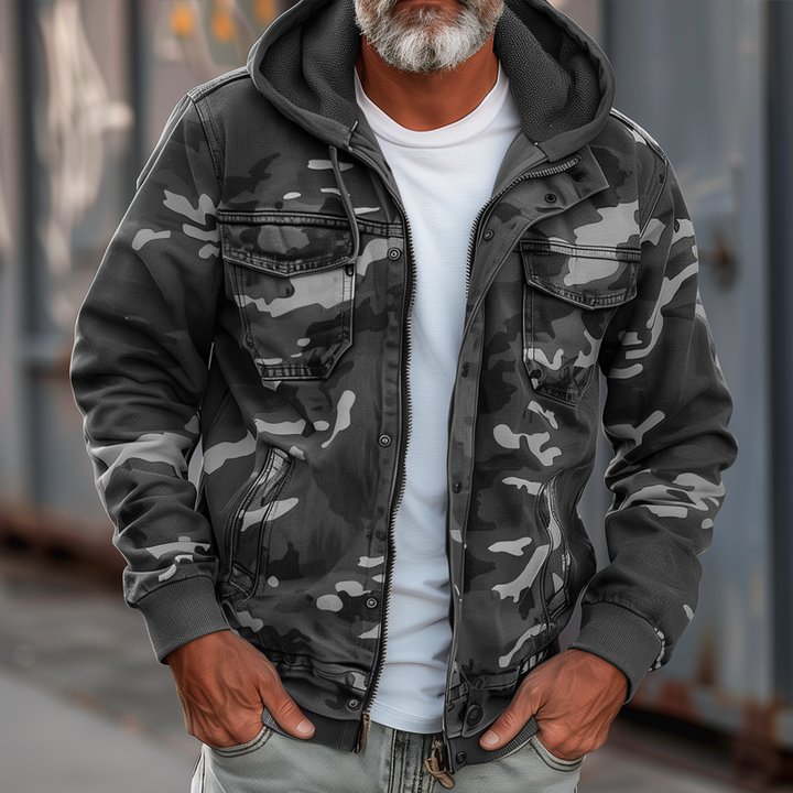 Herren Camouflage Cargo