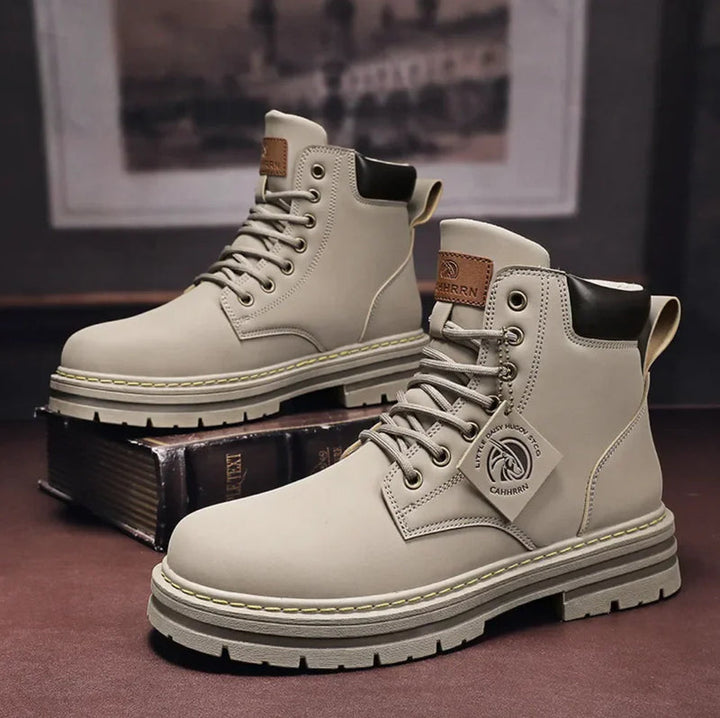 Ultraleichte Delta Stiefeletten für Kalte Tage - Klassische Wasserdichte Schnürstiefel für Herren