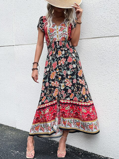 Loscana Maxikleid | Boho Sommerkleid für Frauen