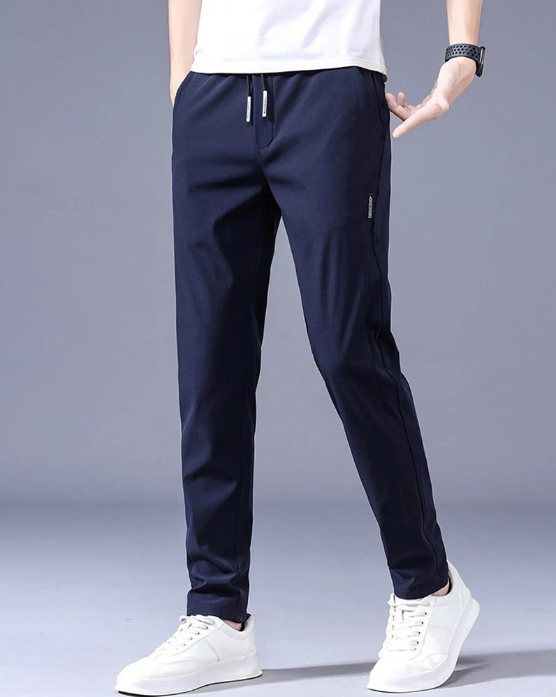 Kordelzug Stretch Hose Herren