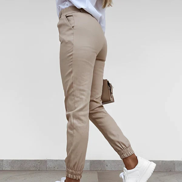 Autri Chino Hose | Modische Slim-Fit-Hose für Damen