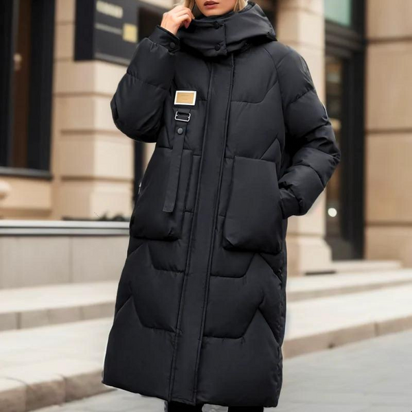 Marliès Paris Winterjacke | Stilvolle lange wasserfeste Daunenjacke für Damen