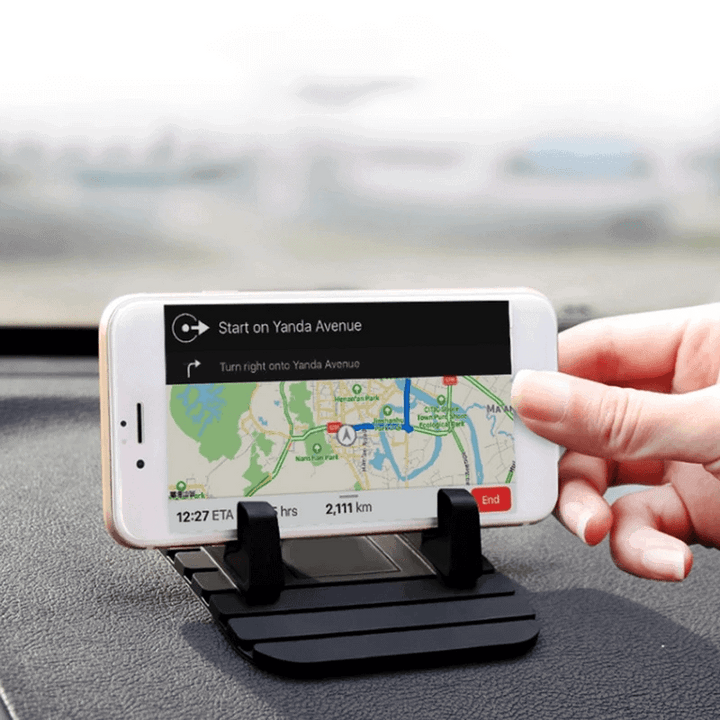 Handyhalterung rutschfest wiederverwendbar - Smartphone Halter Auto Tisch Herbst Navigation Silikon