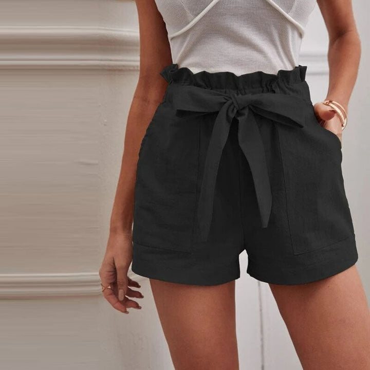 Kika Baumwoll-Leinen-Shorts | Lässige bermudas damen