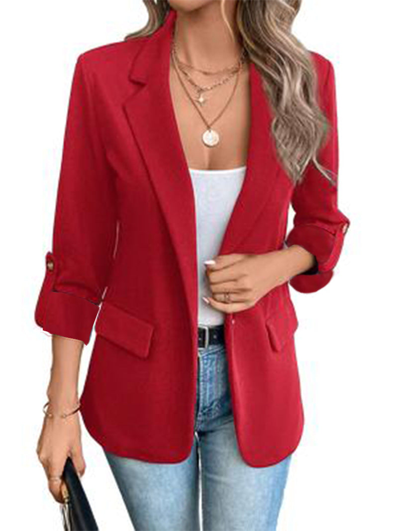 Blazer für Damen – Elegante lange Übergangsjacke