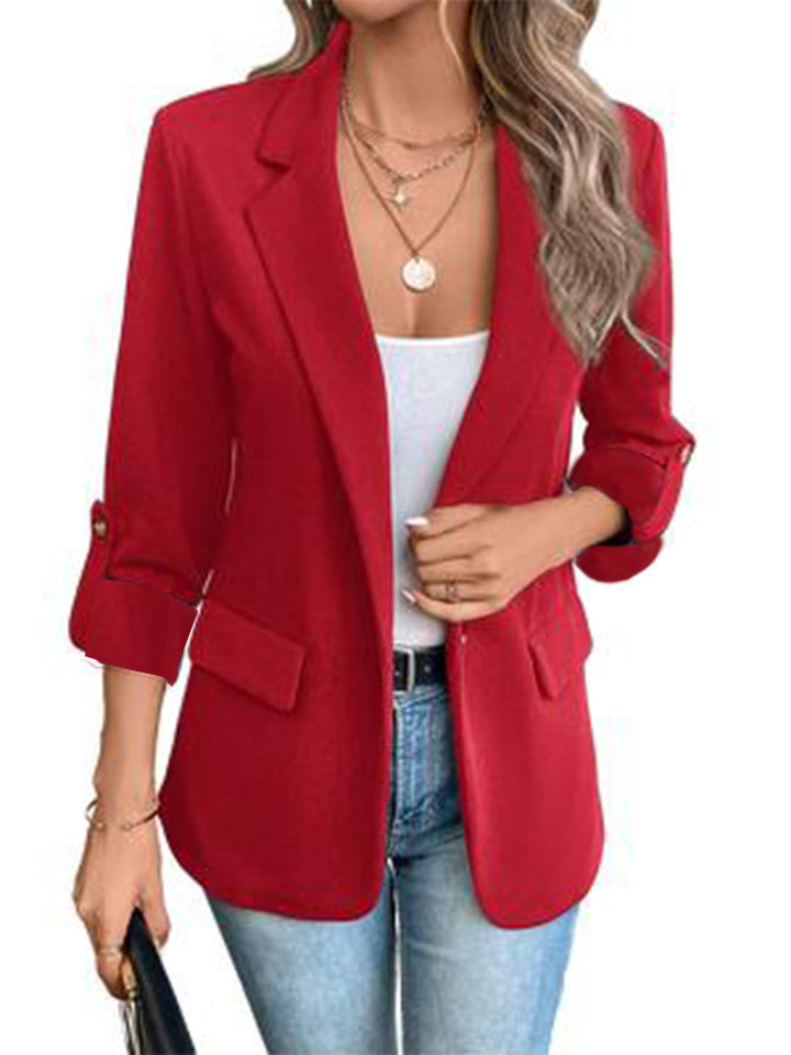 Blazer für Damen – Elegante lange Übergangsjacke