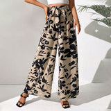 Bersha Floral Pants | Boho luftige sommerhosen damen