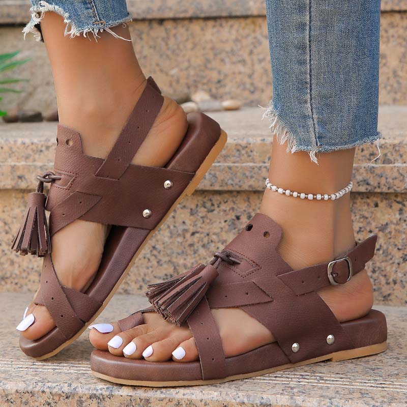 Sandalen für Damen - Elegante Sommerliche Bohème-Sandaletten