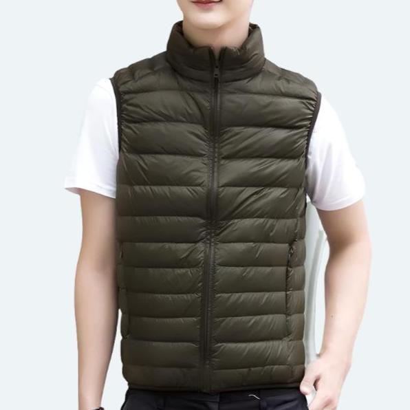 Weste für Herren - Leichte wattierte Übergangsjacke für den Sommer