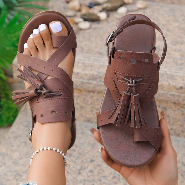 Sandalen für Damen - Elegante Sommerliche Bohème-Sandaletten
