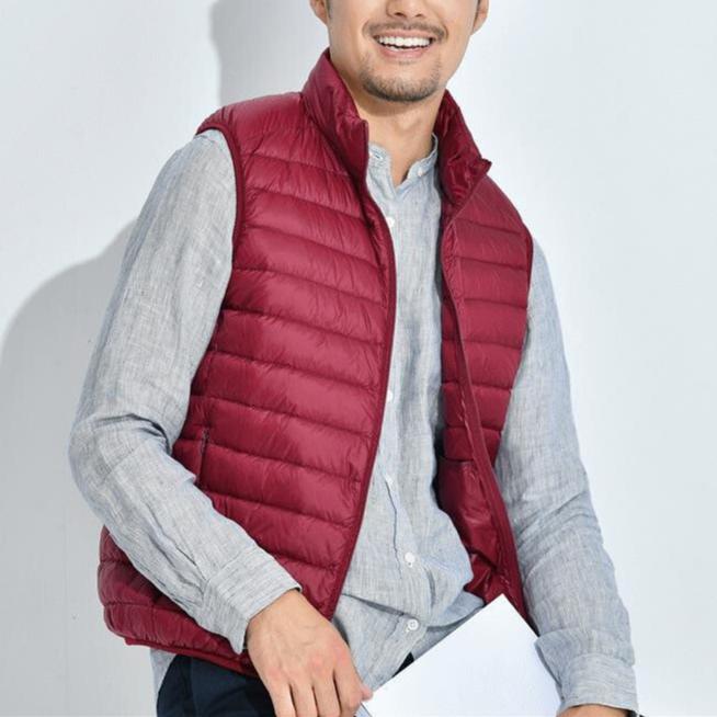 Weste für Herren - Leichte wattierte Übergangsjacke für den Sommer