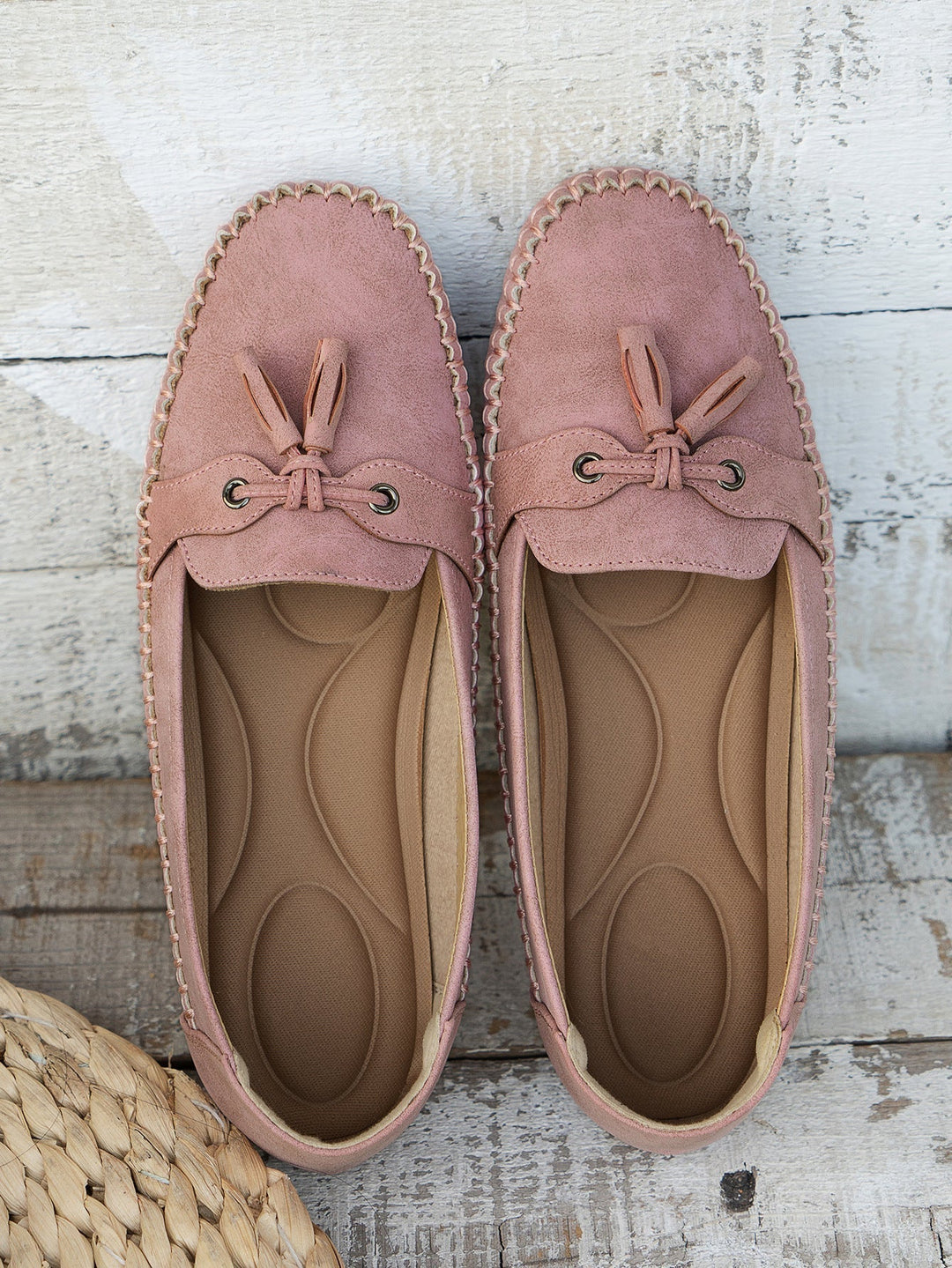 Mokassins für Damen - Bequeme Halbschuhe mit Fußbett für Sommer