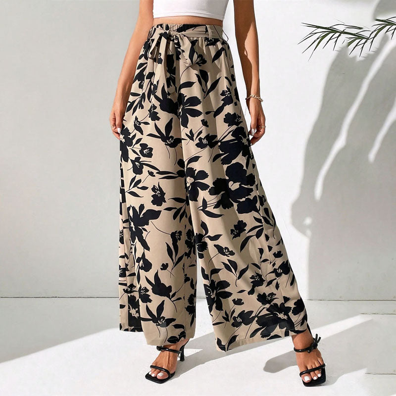 Bersha Floral Pants | Boho luftige sommerhosen damen