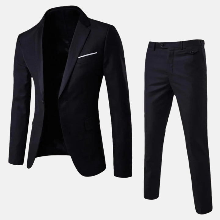 Anzug für Herren - Luftiger Zweiteiliger mit Blazer und Hose für den Sommer