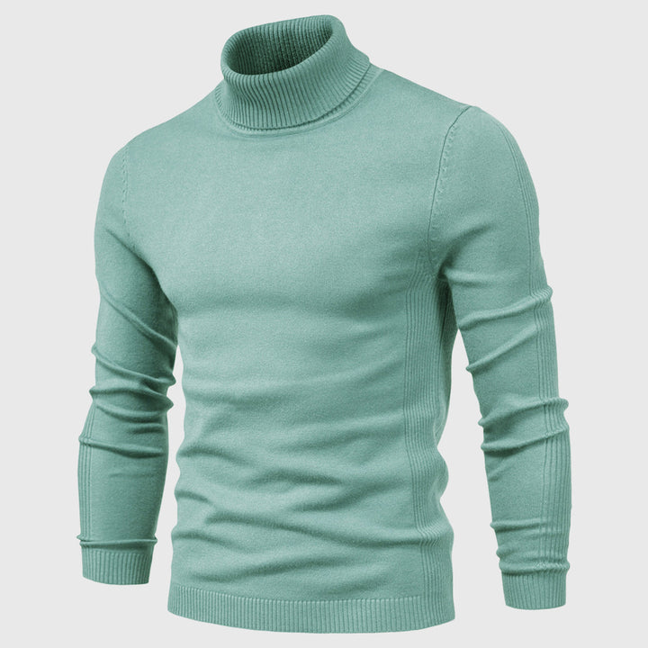 Rollkragenpullover für den Herbst - Hochwertiger waschbarer Pullover für Herren