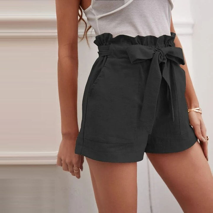 Kika Baumwoll-Leinen-Shorts | Lässige bermudas damen