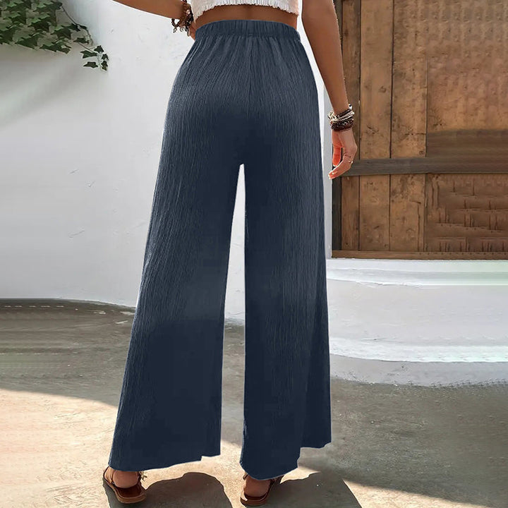 Fiona Sommerhosen | Elegante luftige sommerhosen damen mit weitem Bein