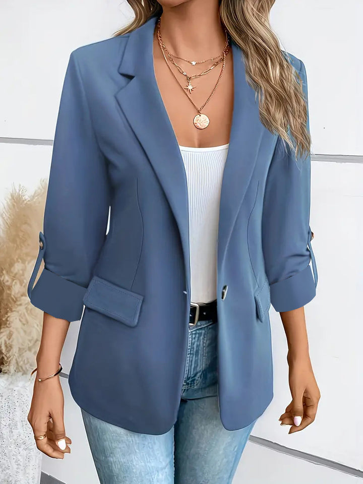 Blazer für Damen – Elegante lange Übergangsjacke