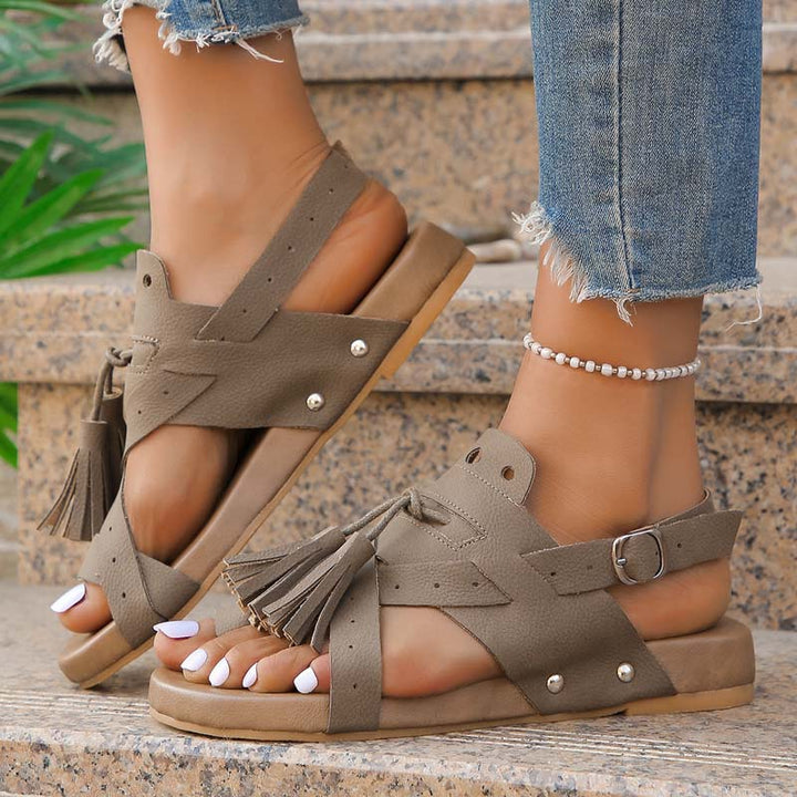 Sandalen für Damen - Elegante Sommerliche Bohème-Sandaletten