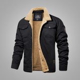 Ganti Bomberjacke | Winter bomberjacke mit Sherpa fleece für Männer