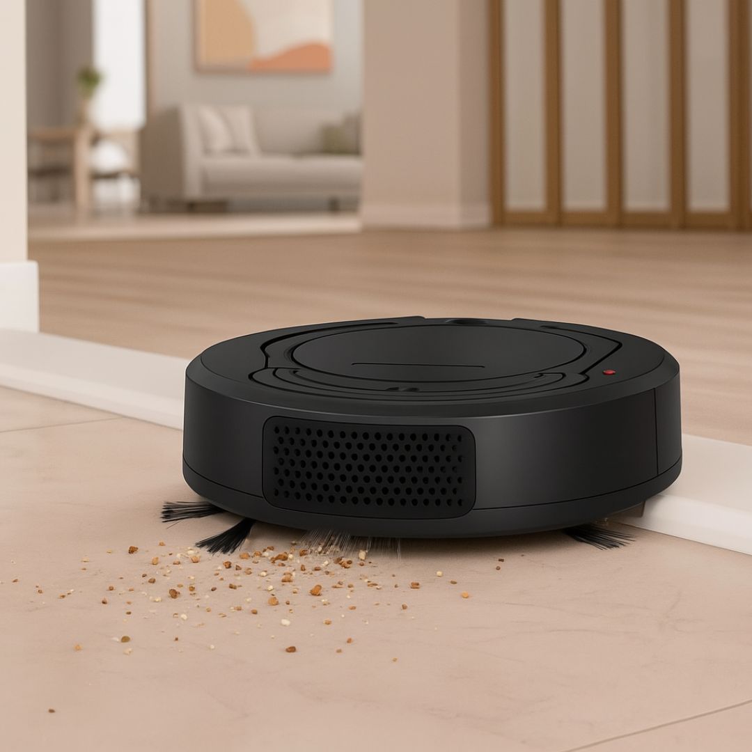 Saugroboter 3-in-1 automatisch - Roboterstaubsauger intelligent saugen wischen kehren Herbst Haushalt