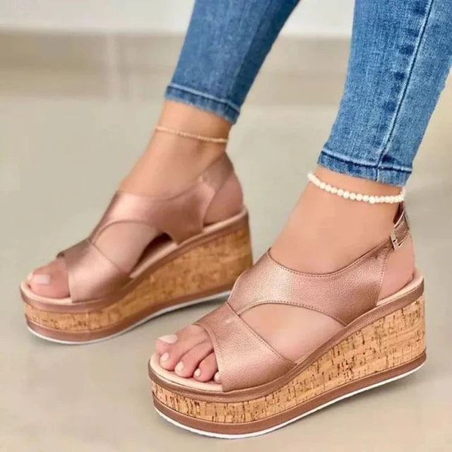 ECO Sandalen | Offene-Zehen sandaletten für Frauen mit hohem Absatz
