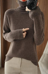 Oversized gestrickter Pullover mit Kabelmuster