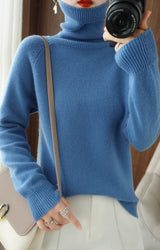 Oversized gestrickter Pullover mit Kabelmuster