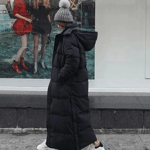 Oversized puffer winterjas voor dames