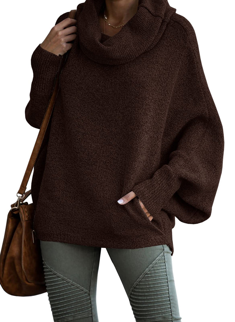 Oversized wollen damestrui voor de winter