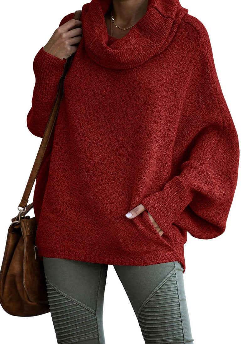 Oversized wollen damestrui voor de winter