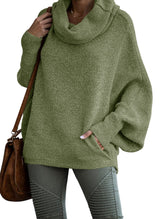 Oversized wollen damestrui voor de winter