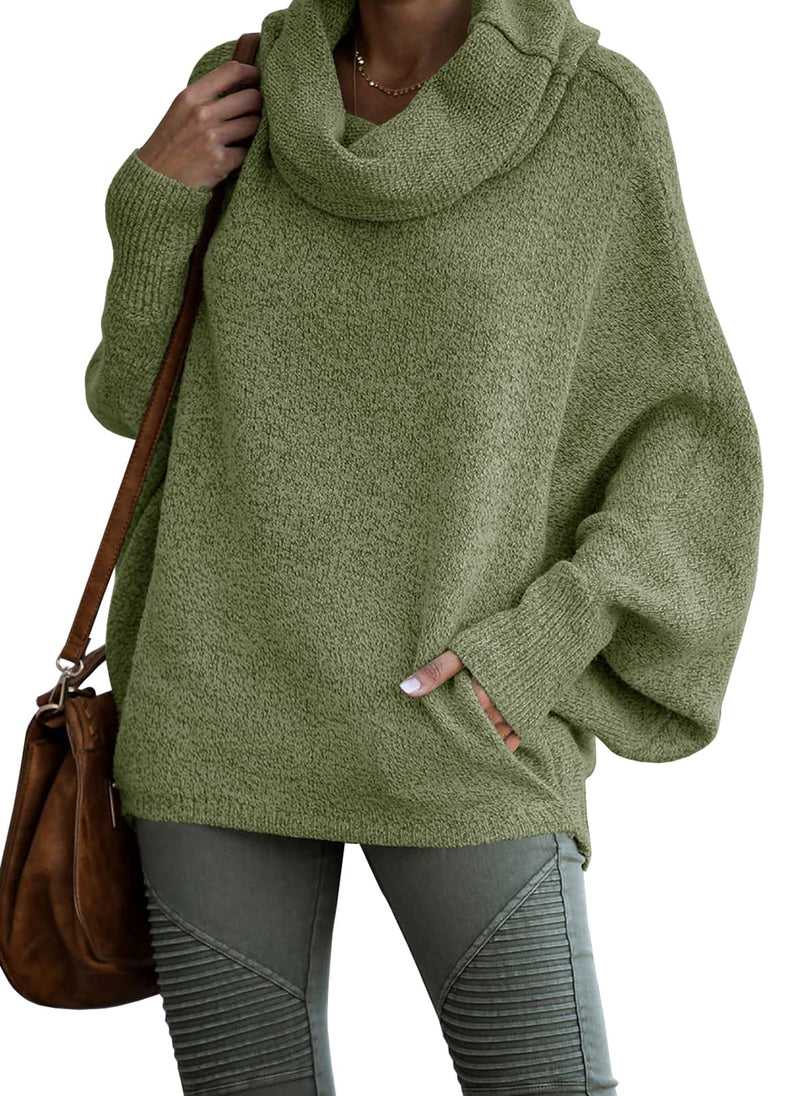 Oversized wollen damestrui voor de winter