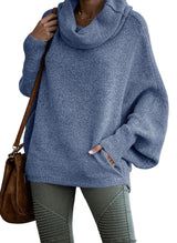 Oversized wollen damestrui voor de winter