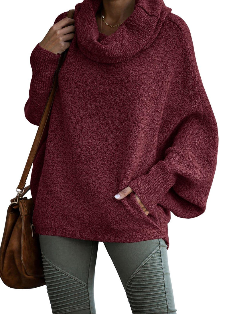 Oversized wollen damestrui voor de winter