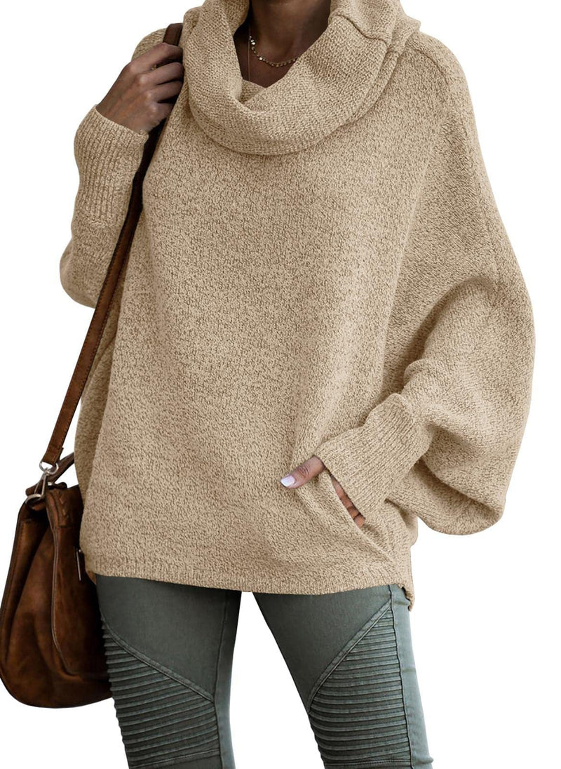 Oversized wollen damestrui voor de winter