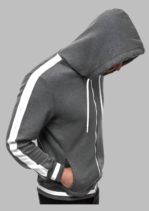 Eduard Winter Hoodie | Warmer Herren Hoodie mit Reißverschluss für den Winter