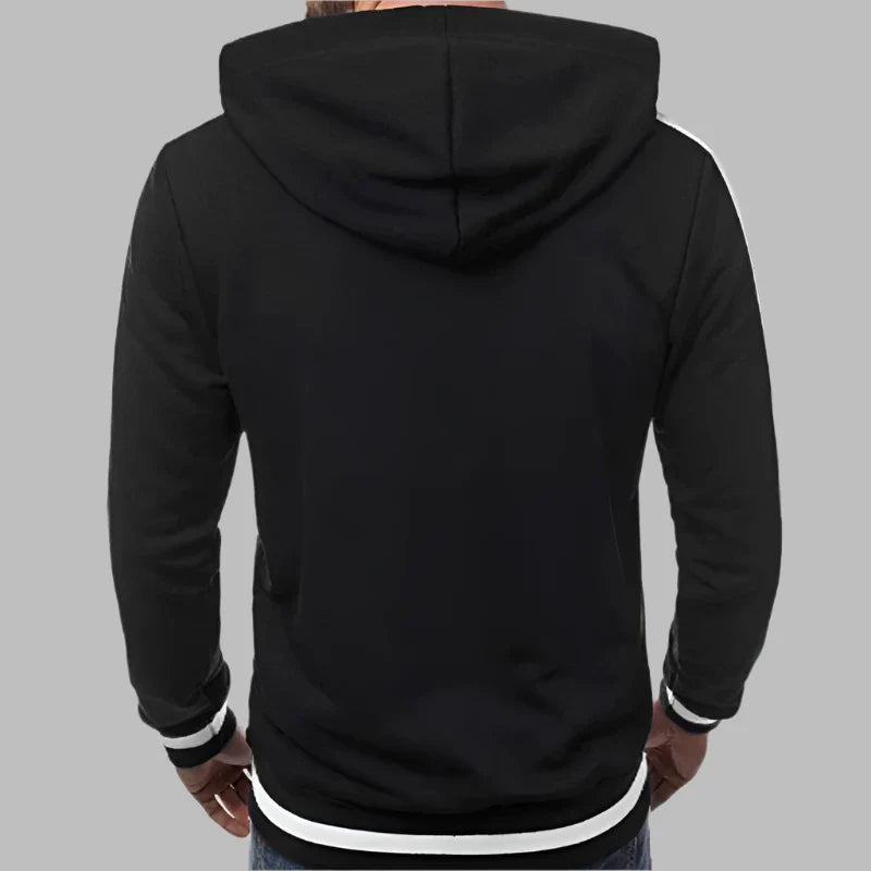 Eduard Winter Hoodie | Warmer Herren Hoodie mit Reißverschluss für den Winter