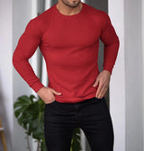 Liam Slim Fit Pullover | Eng anliegender Strickpullover mit Zopfmuster für Herren