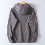 David Strick-Hoodie | Warmer Herren-Strickpullover mit Reißverschluss