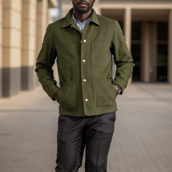 Sterling Tailored Overshirt | Legere elegante Herrenjacke