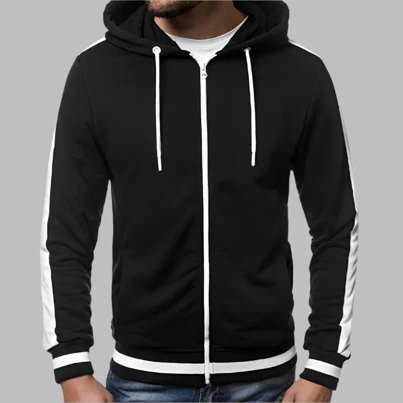 Eduard Winter Hoodie | Warmer Herren Hoodie mit Reißverschluss für den Winter