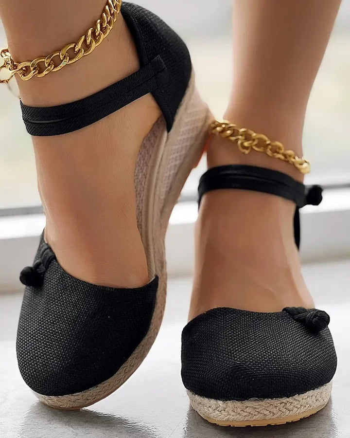 La Mer Espadrilles Plateau | Stilvolle, bequeme Keilabsatz-sandaletten für Damen