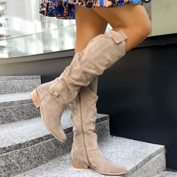 Zaria Stiefel |  Elegante Knielange Damenstiefel